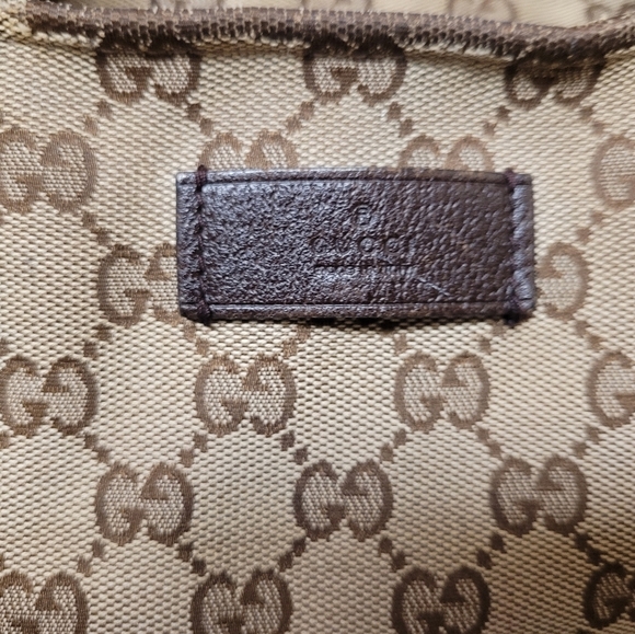 🔹️ GUCCI🔹️ Vintage sherry line large tote bag ✨️ - Picture 6 of 17